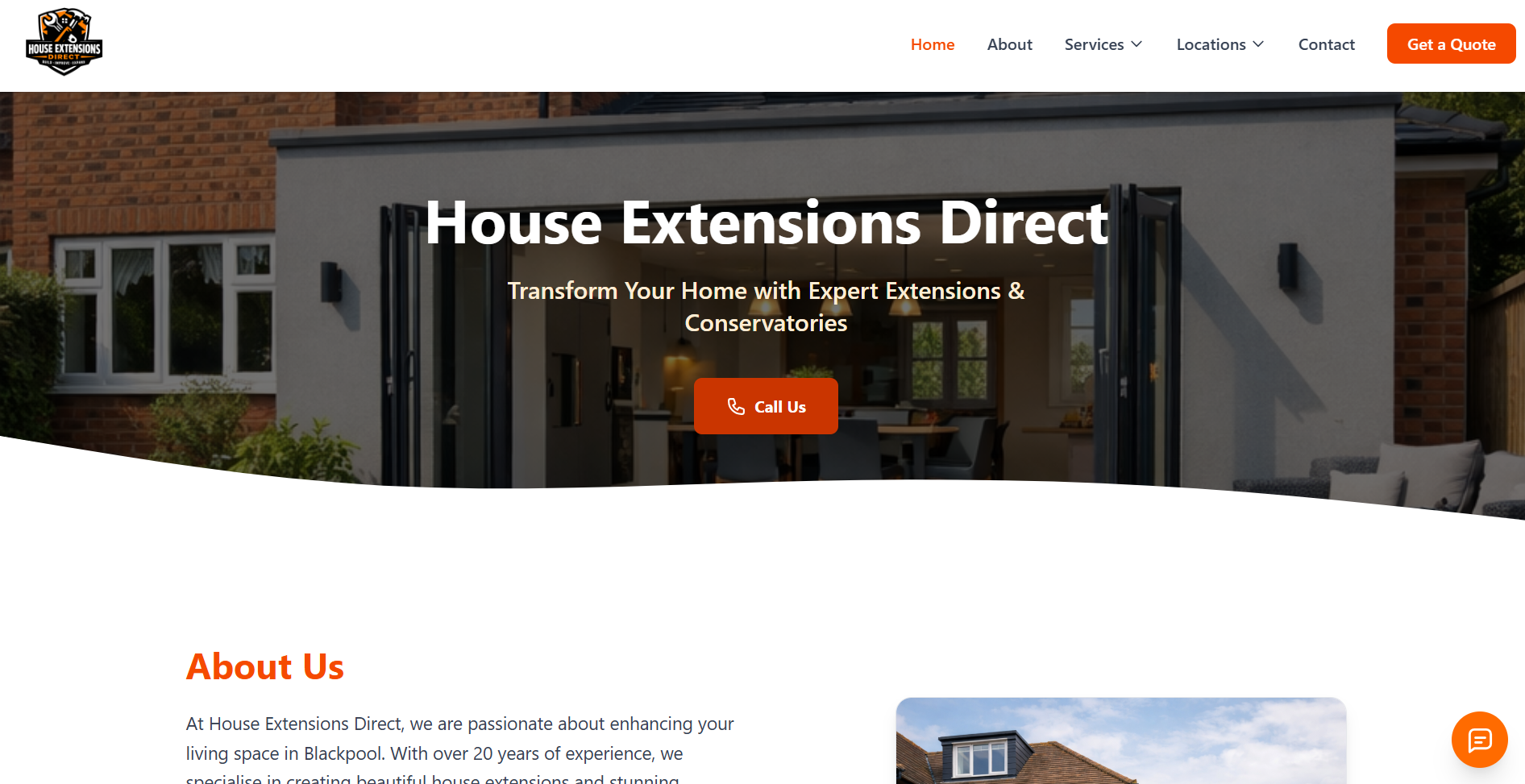 Locksmiths website example 3